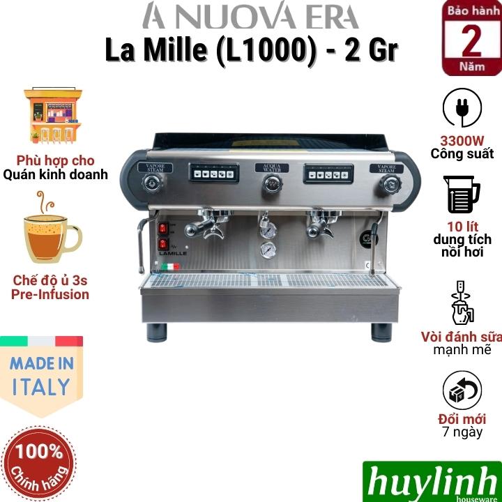Máy pha cà phê La Nuova Era LaMille (L1000) - 2 Group - Made in Italy