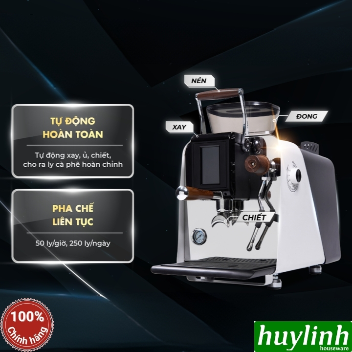 Máy pha cà phê chuyên nghiệp Lacilio Simple LS-250 3