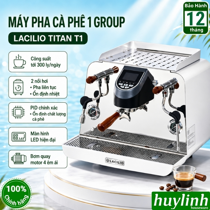 Máy pha cà phê Lacilio Titan T1