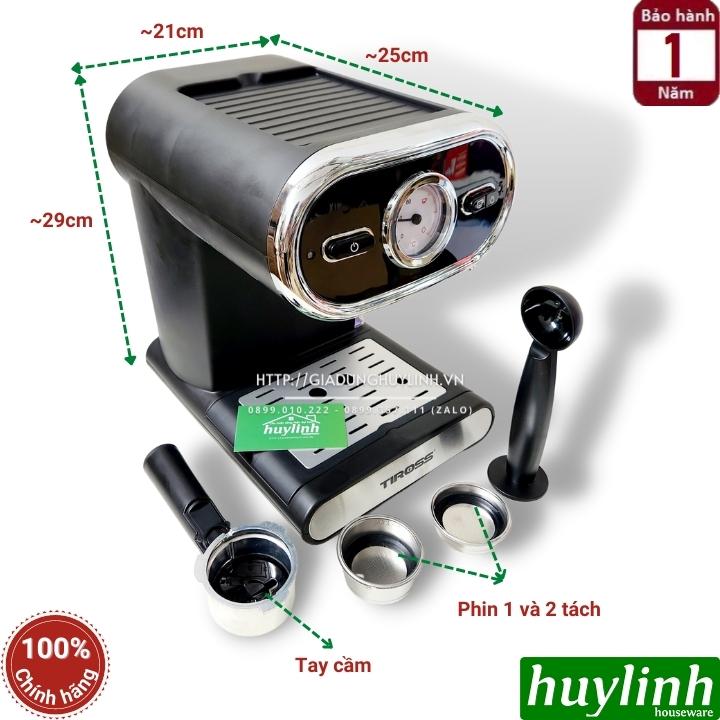 Máy pha cà phê Espresso Tiross TS6211 - 15 bar 2