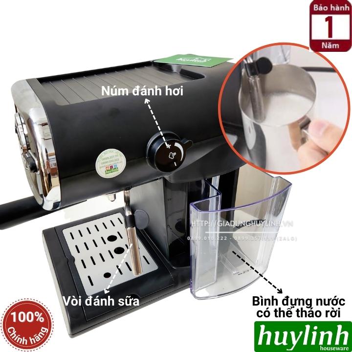 Máy pha cà phê Espresso Tiross TS6211 - 15 bar 3