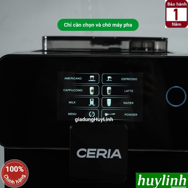 Máy pha cà phê tự động Ceria Lattego CA-30B 2