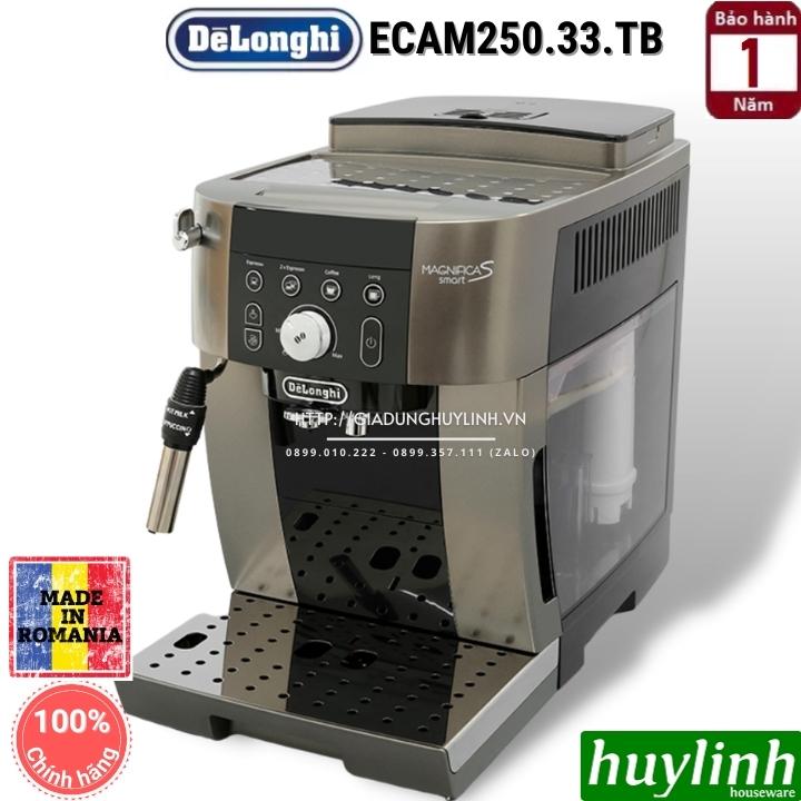 Máy pha cà phê tự động Delonghi ECAM250.33.TB - Magnifica S Smart - Made in Romania 3