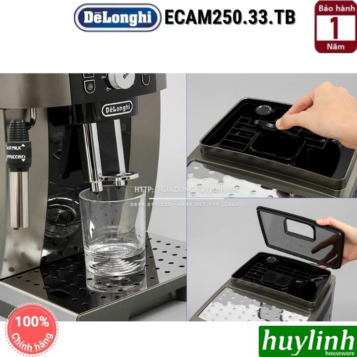 Máy pha cà phê tự động Delonghi ECAM250.33.TB - Magnifica S Smart - Made in Romania 7