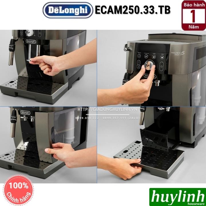 Máy pha cà phê tự động Delonghi ECAM250.33.TB - Magnifica S Smart - Made in Romania 8