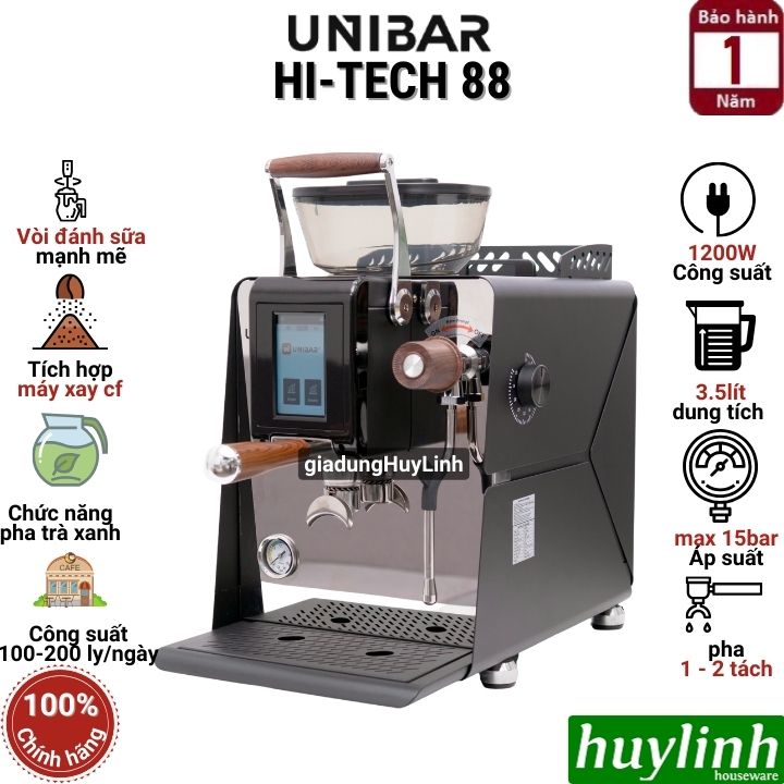 Máy pha cà phê Unibar Hi-tech 88