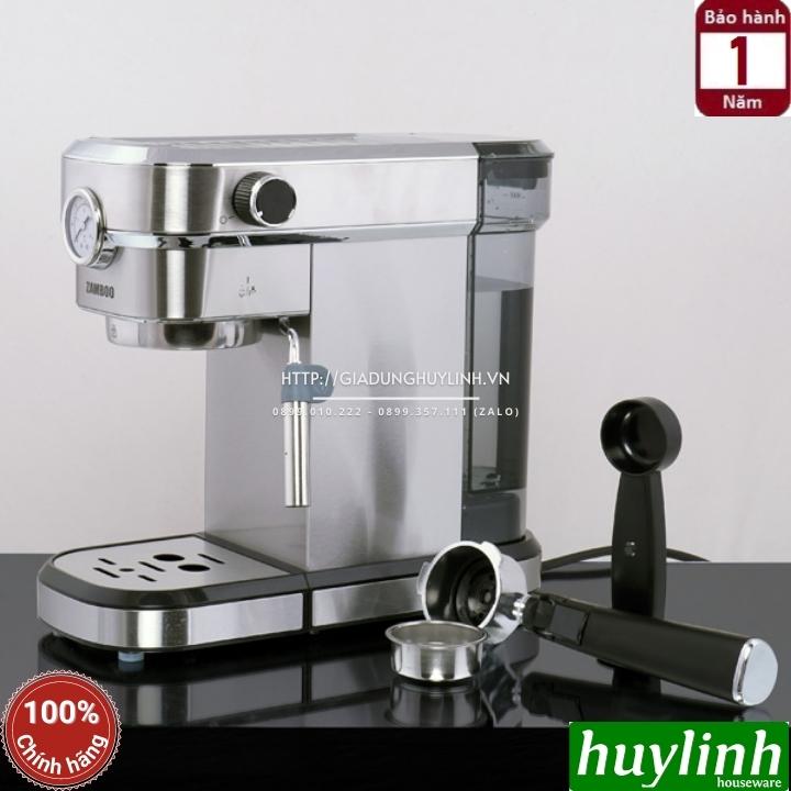 Máy pha cà phê Zamboo ZB-95AT - Tặng 500gr cafe - Model 2021 4