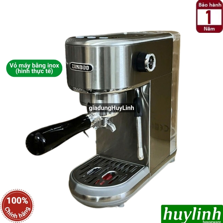 Máy pha cà phê Espresso Zamboo ZB-96AT - Pha tự động 1 2 ly - Model 2024 3