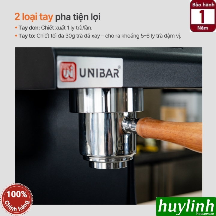 Máy pha trà Unibar Hi-Tech 16 Pro 7