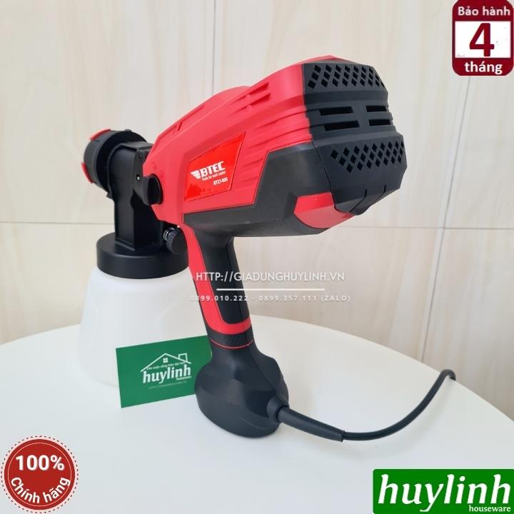 Máy phun sơn cầm tay Btec BT27-800 - 600W - 4 Béc phun 4