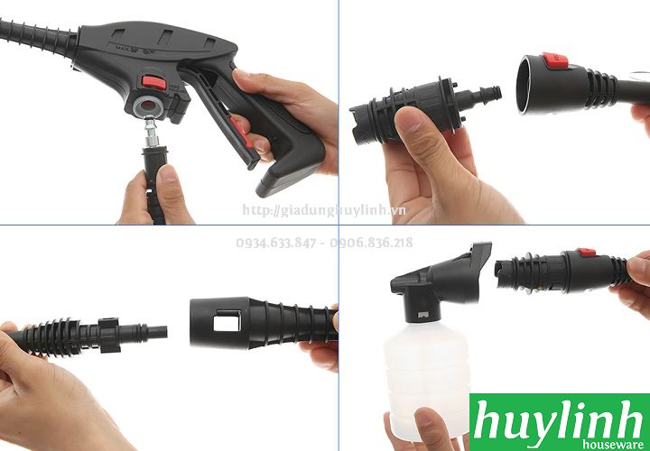 Máy rửa xe Lavor Smart Plus 130 – 1800W – chính hãng 5