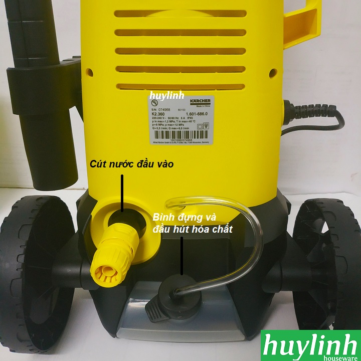 Máy rửa xe Karcher K2 360
