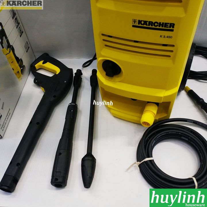 máy rửa xe karcher k3 450 phu kiện