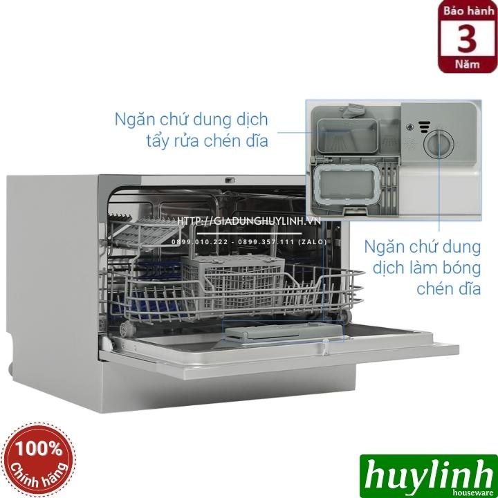 Máy rửa chén bát để bàn Hafele HDW-T50A - 538.21.190 - 6 bộ Âu [Phù hợp gia đình 2 - 4 người] 6