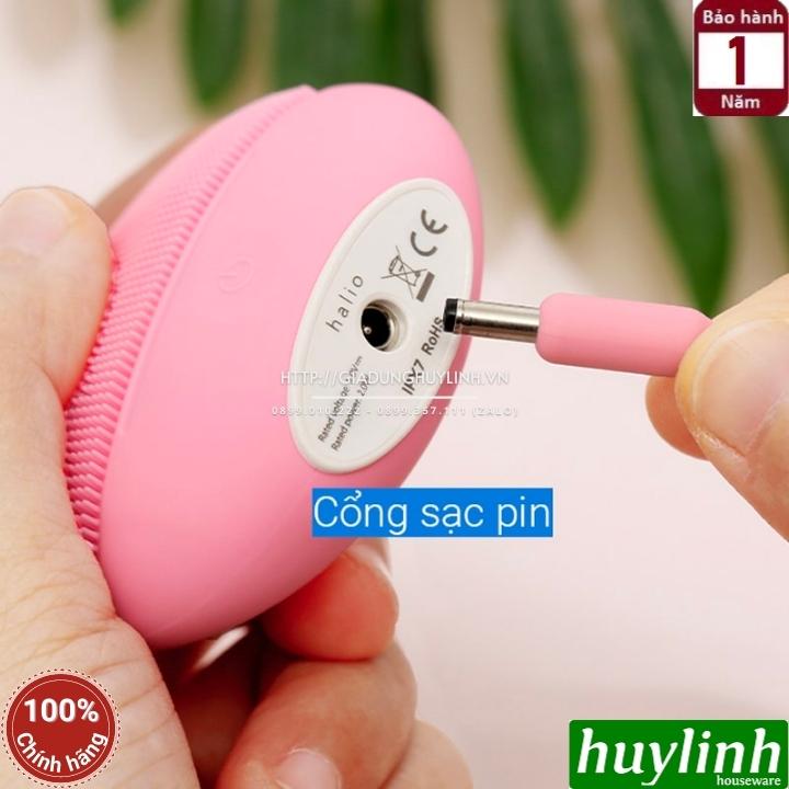 Máy rửa mặt và massage Halio Sensitive Facial có 4