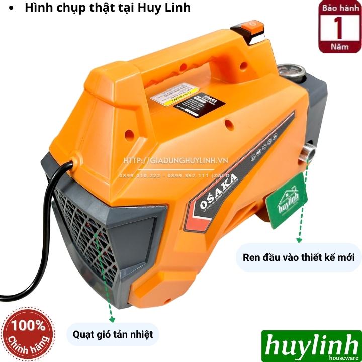 Máy xịt rửa xe chỉnh áp Osaka RS7 - 3000W - Model 2022 - Tặng béc rửa máy lạnh, điều hoà 6