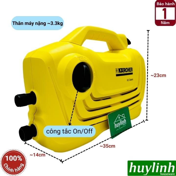 Máy xịt rửa xe Karcher K2 Classic - Hàng chính hãng 4