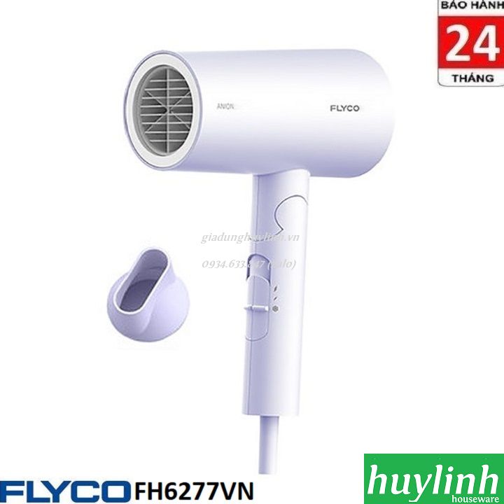 Máy sấy tóc 2 chiều, tạo ion âm Flyco FH6277VN