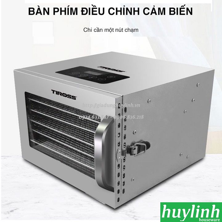 Máy sấy trái cây, hoa quả, thực phẩm Tiross TS9683 4