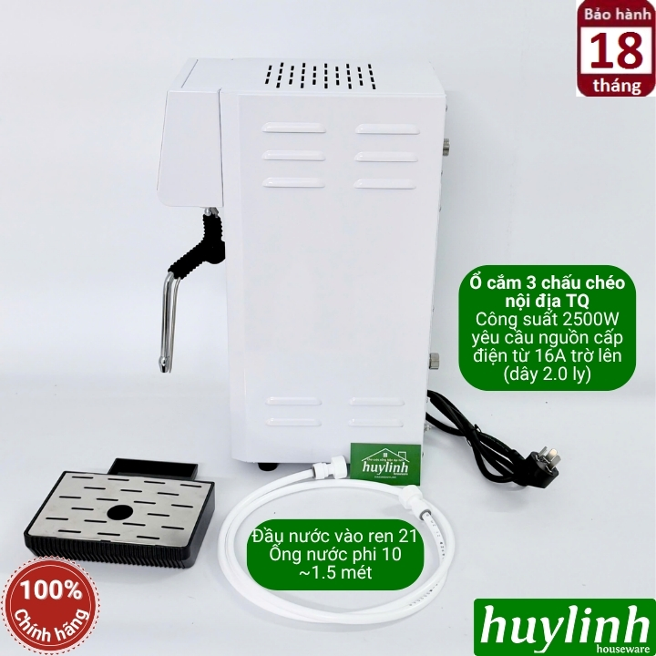 Máy sục trà - sữa áp suất cao 1 vòi Unibar UBS-133 - 2500W - Điều khiển điện tử 4
