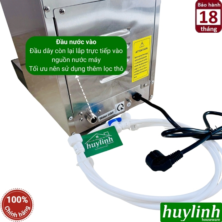 Máy đun nước nóng - sục trà sữa áp suất cao Yubann YB-Z200 - 2200W - 1 vòi sục u8