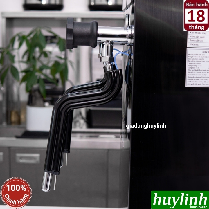 Máy đun nước sục sữa áp suất cao Unibar UBS-2VS 5