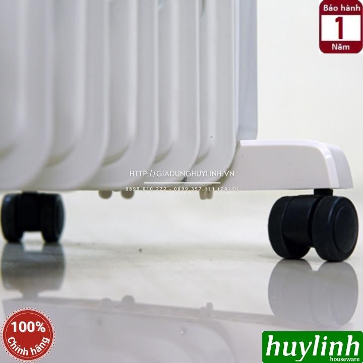 Máy sưởi dầu 11 thanh Fujie OFR4411 - Hẹn giờ + Giá Phơi 5