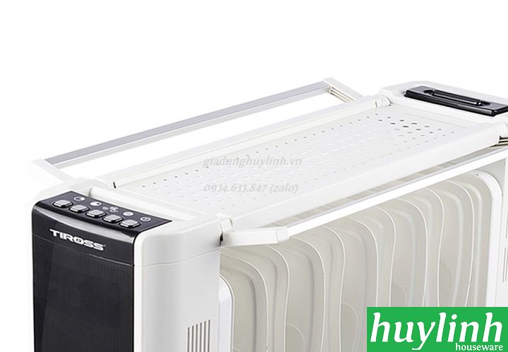 Máy sưởi dầu 11 thanh Tiross TS9212 - Có hẹn giờ - Remote điều khiển 3