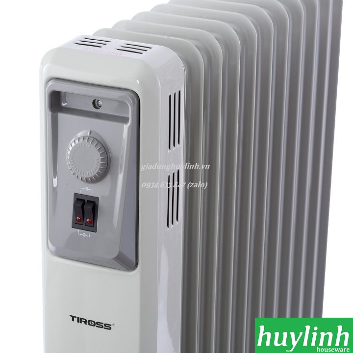 Máy sưởi dầu 11 thanh Tiross TS9217 - 2200W 2