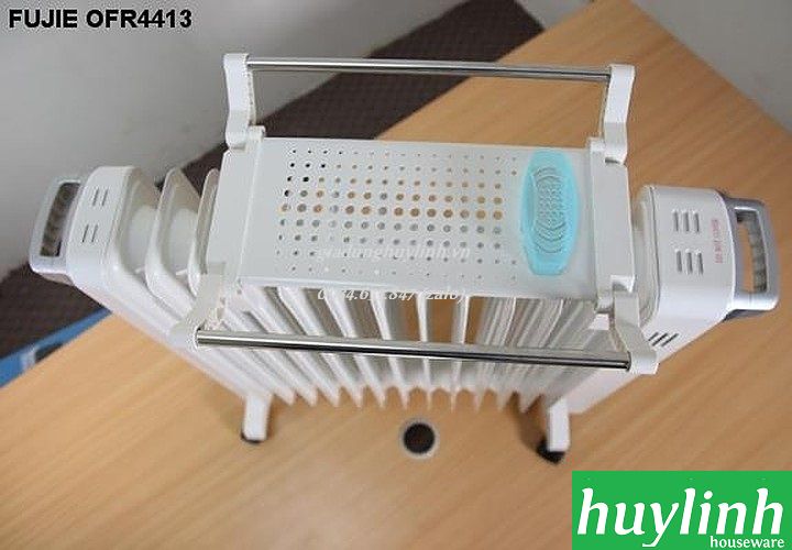 Máy sưởi dầu 13 thanh Fujie OFR4413 - Hẹn giờ + Giá Phơi 3