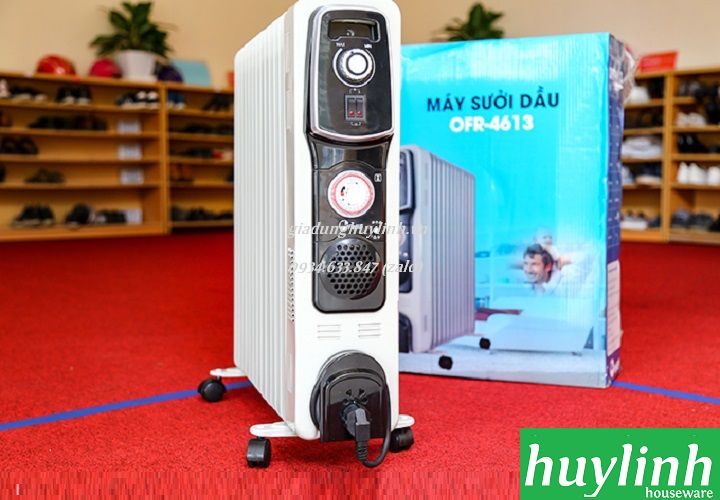 Máy sưởi dầu 13 thanh Fuije OFR4613 - Có hẹn giờ tắt mở 5