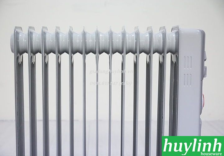 Máy sưởi dầu 13 thanh Fuije OFR5513 - Có hẹn giờ tắt mở + giá phơi + quạt gió 4