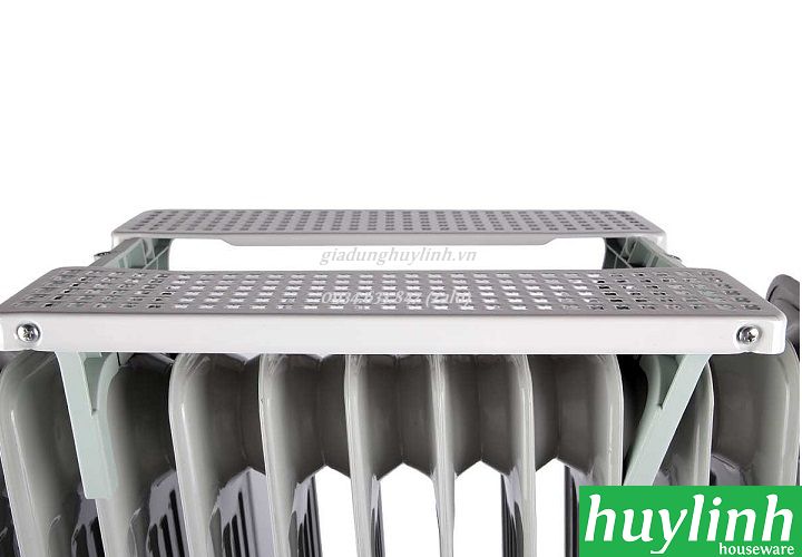 Máy sưởi dầu 13 thanh Fuije OFR5513 - Có hẹn giờ tắt mở + giá phơi + quạt gió 6