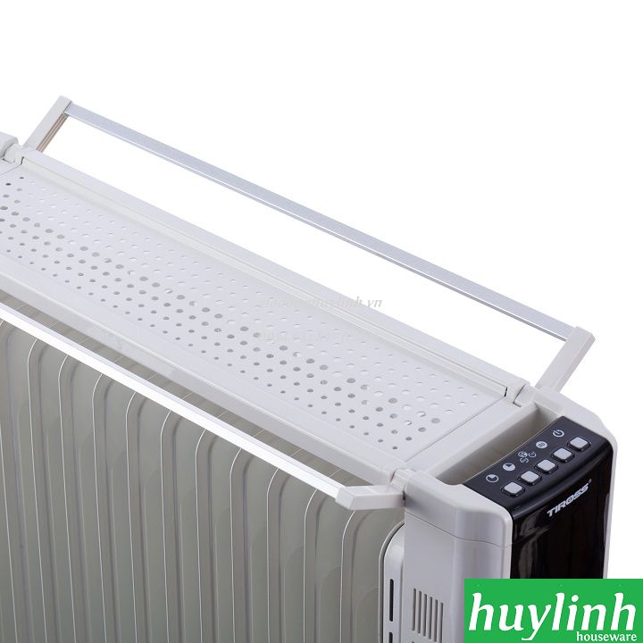 Máy sưởi dầu 15 thanh Tiross TS9215 - Có Điều khiển + Hẹn giờ + Giá phơi 4