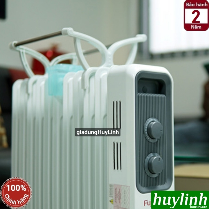 Máy sưởi dầu 9 thanh Fujihome OH849 - 2000W - 10-20m2 4