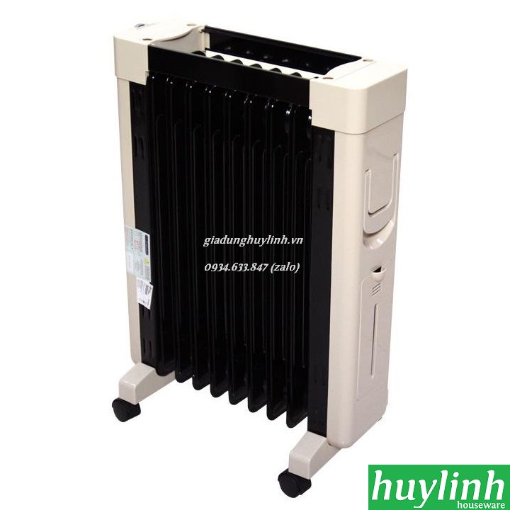 Máy sưởi dầu 9 thanh Fuije OFR6509 - Giá phơi + khay hâm nóng + Khay chứa tinh dầu 2