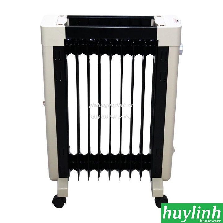 Máy sưởi dầu 9 thanh Fuije OFR6509 - Giá phơi + khay hâm nóng + Khay chứa tinh dầuv 3