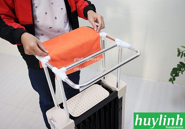 Máy sưởi dầu 9 thanh Fuije OFR6509 - Giá phơi + khay hâm nóng + Khay chứa tinh dầu