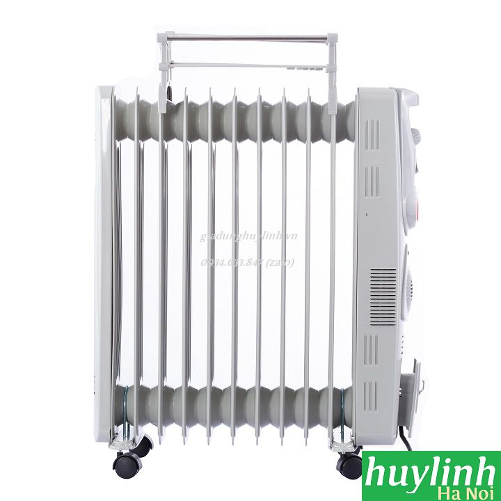 Máy sưởi dầu 11 thanh Tiross TS920 - Có hẹn giờ - Tặng giá phơi 3