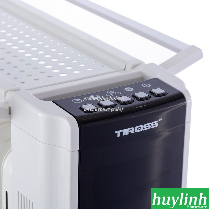 Máy sưởi dầu 13 thanh Tiross TS9213 - Có Điều khiển + Hẹn giờ + Giá phơi 3