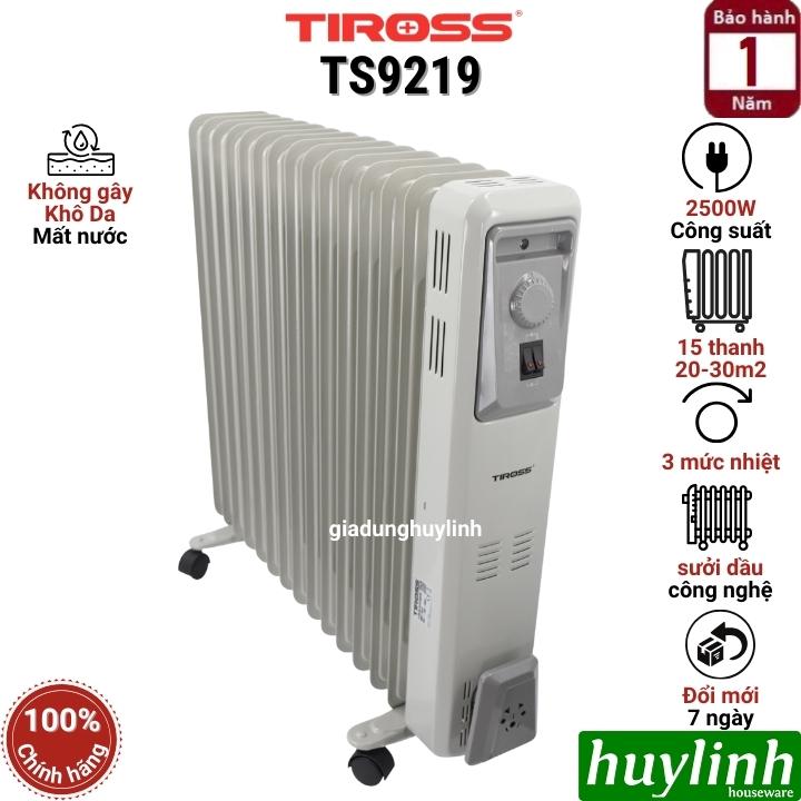 Máy sưởi dầu 15 thanh Tiross TS9219