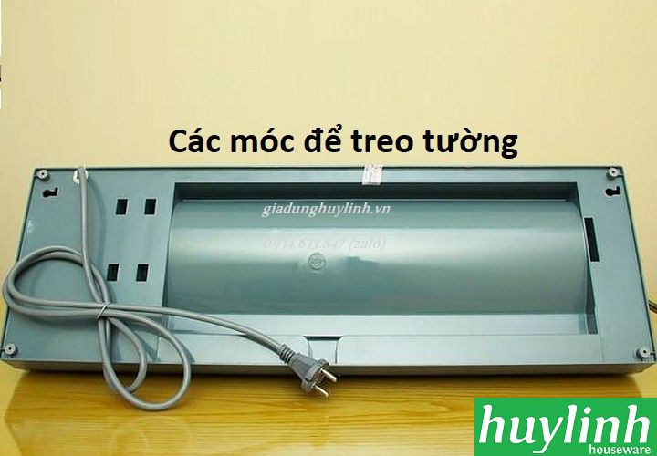 Máy sưởi gốm Ceramic kiểu điều hòa Fujie CH-2500 4