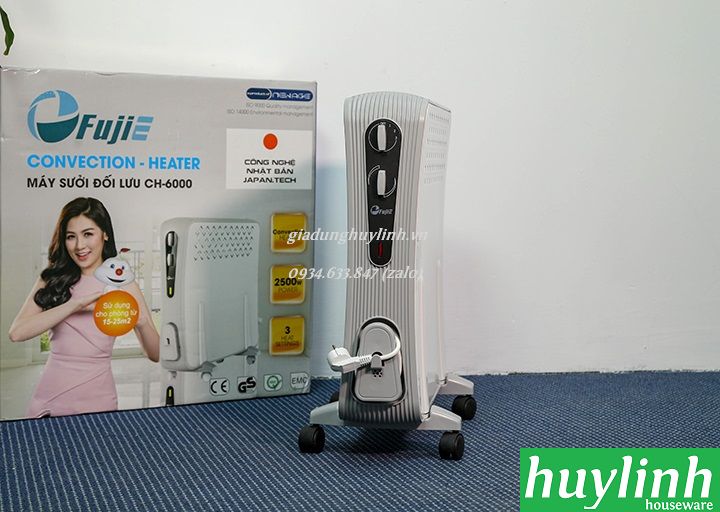 Máy sưởi đối lưu Fujie CH6000 - 2500W 3