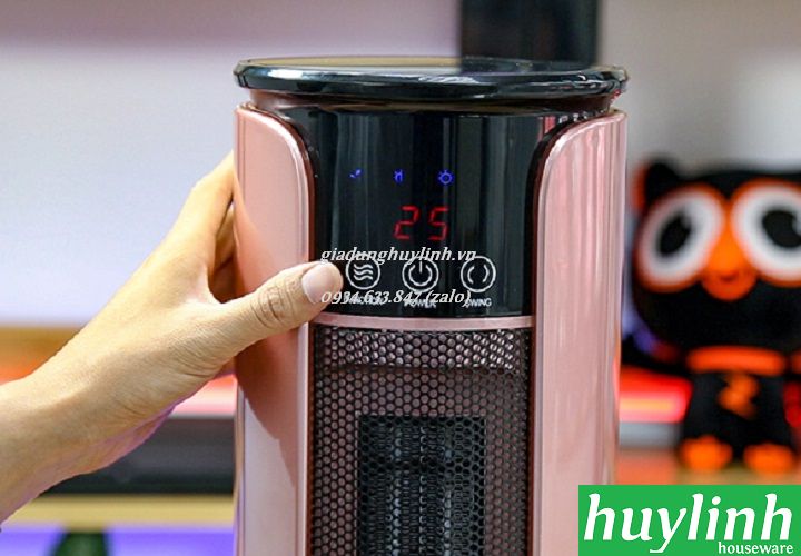 Quạt sưởi gốm Ceramic Fujie CH-1600RM - Có Remote + Hẹn giờ 4