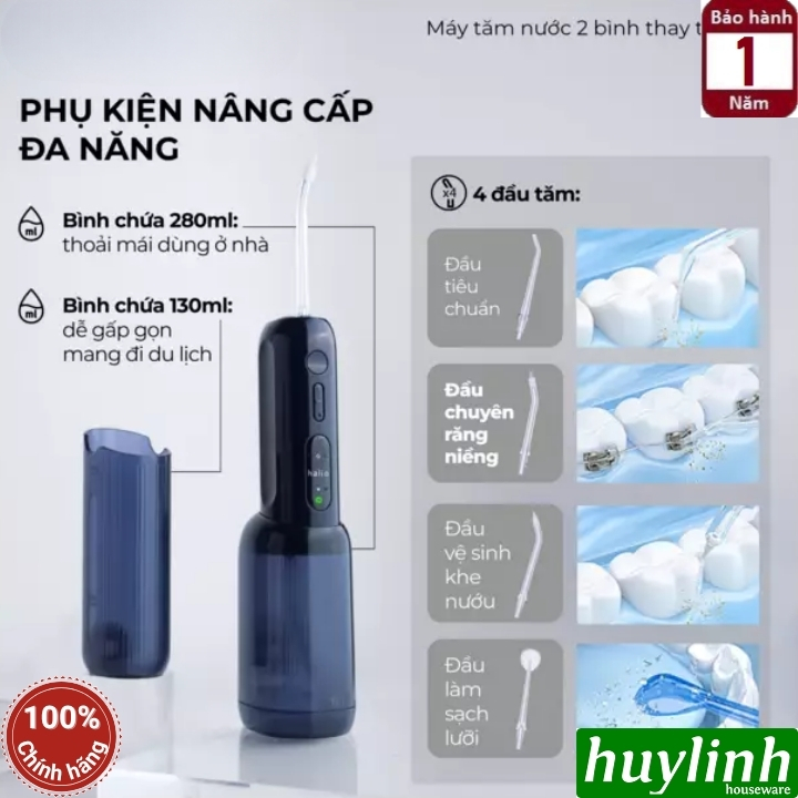 Halio UltraClean Express Hydro Floss 3