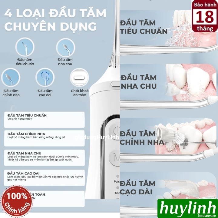 Máy tăm nước Magic ECO PRO-81 - 310ml 4