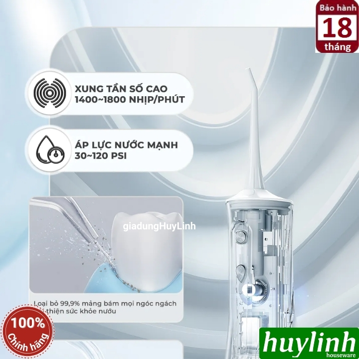 Máy tăm nước Magic ECO PRO-81 - 310ml 6