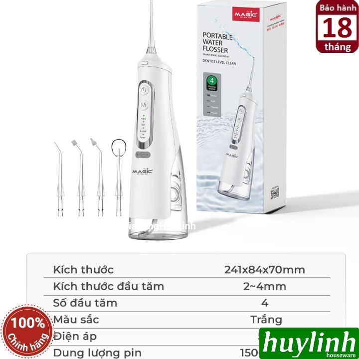 Máy tăm nước Magic ECO PRO-81 - 310ml 8