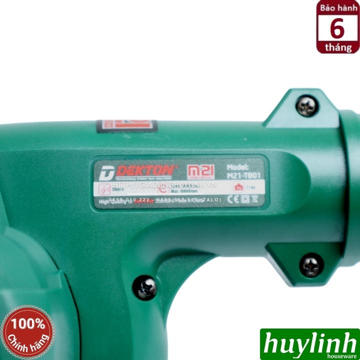 Máy hút - thổi bụi dùng pin Dekton M21-TB01 3