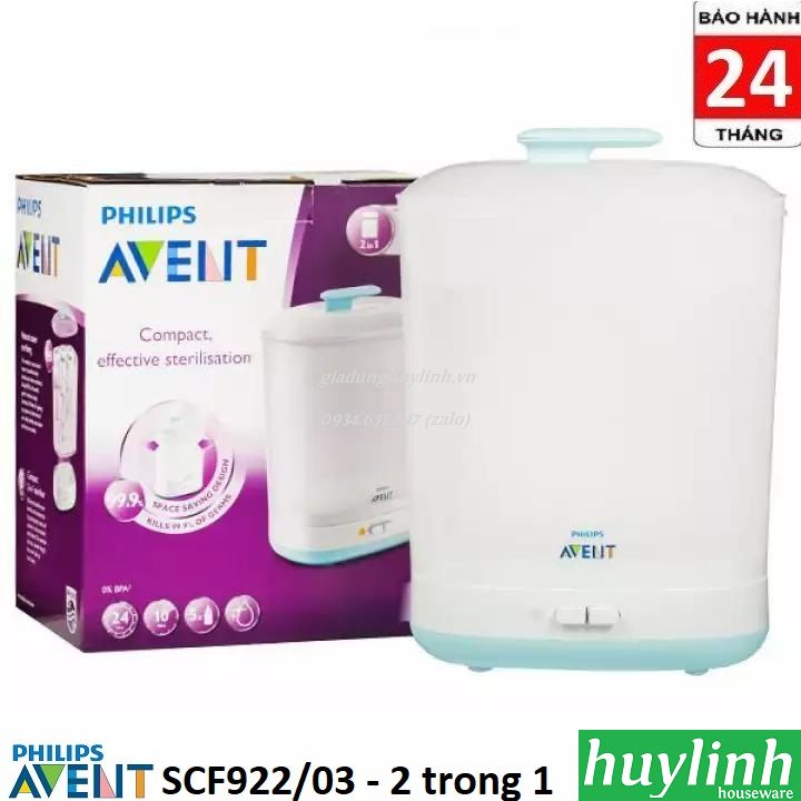 Máy tiệt trùng bình sữa Philips Avent SCF922
